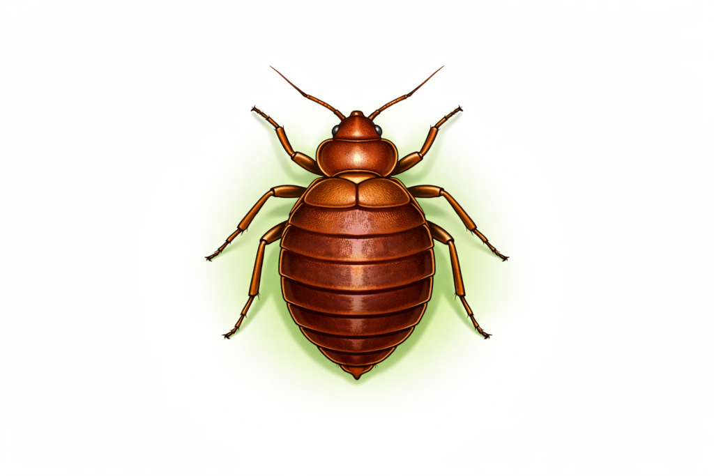 Bed bug illustration