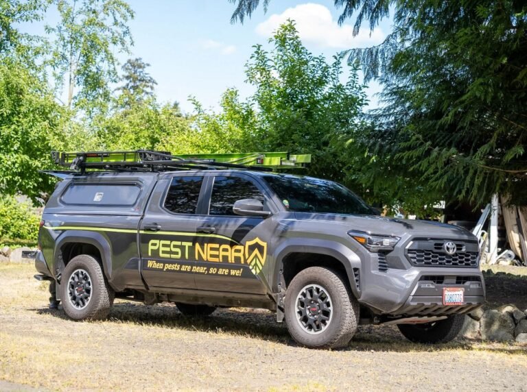 Pest Near branded truck — local pest control company serving Everett, WA